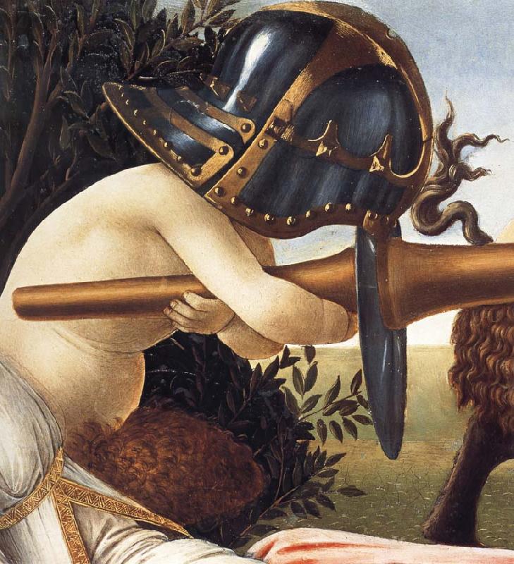 Sandro Botticelli Detail of Venus and Mars oil painting image